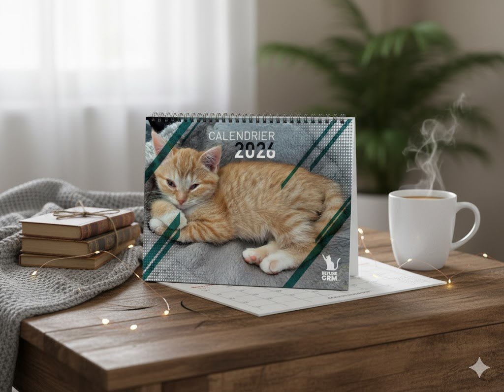 Calendrier 2026 - Refuge CRM