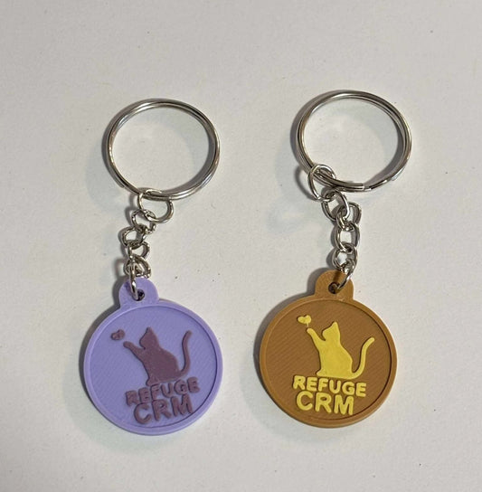 Porte clé logo du refuge - Refuge CRM