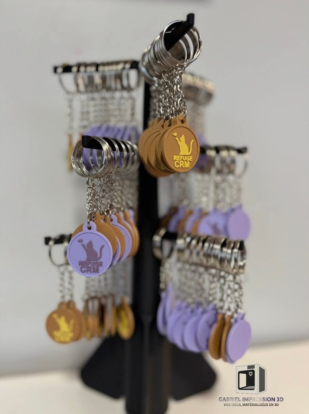 Porte - clés « Refuge CRM » - Refuge CRM